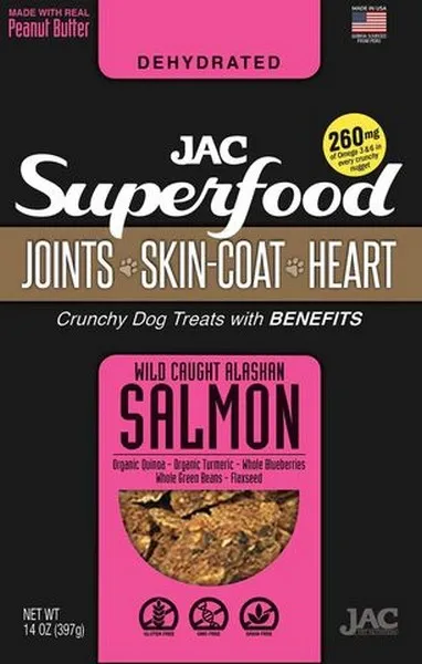 1ea 14 oz. Jac Salmon (Joint, Skin, Coat, Heart) - Health/First Aid